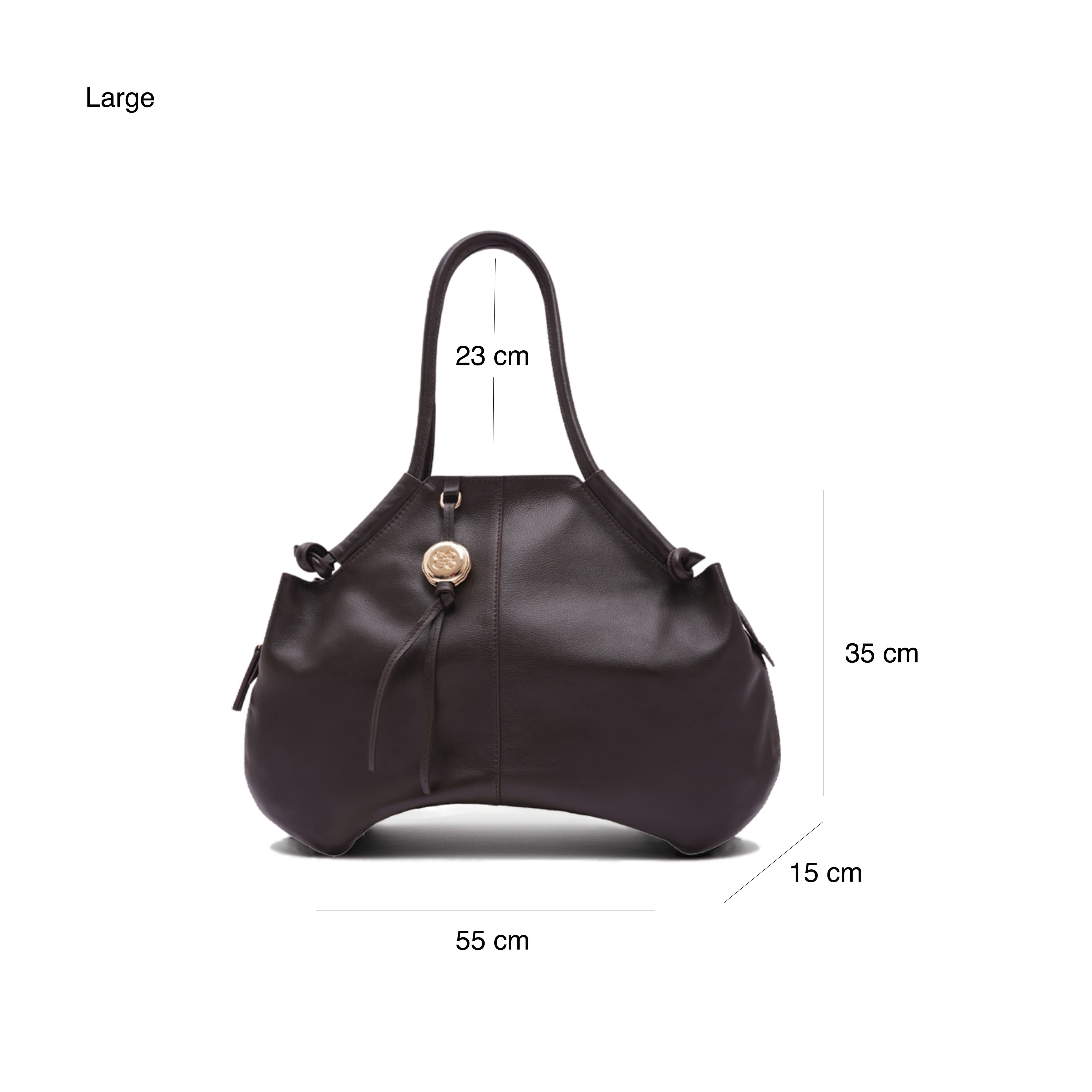 Thé Bag Brown Large Figures by CÉCI